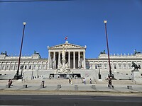 Het parlementsgebouw