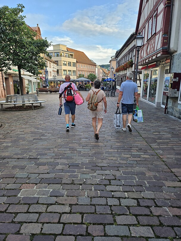 Lopen naar hotel