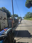 Op weg naar het strand