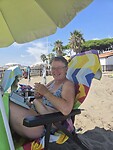 Annet met Aperol spritz