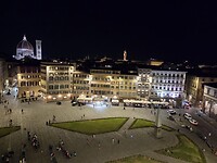 Uitzicht bij avond