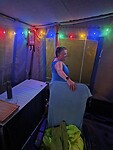 Tent hangen