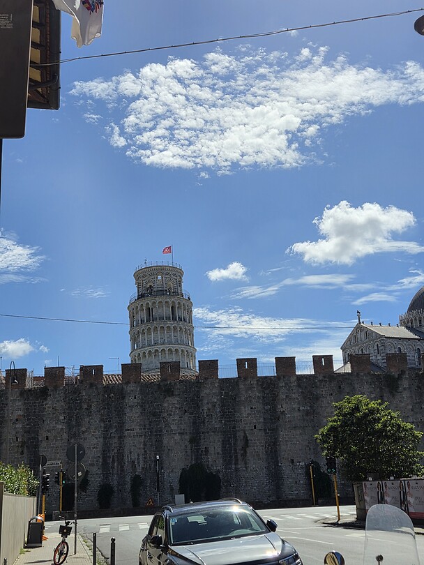 Pisa in de verte