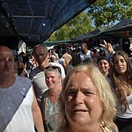 Zwetend shoppen