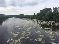 lage waterstand in la Vienne