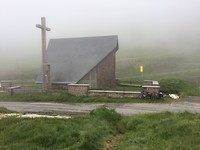 Kerk op de top Ibañeta