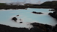Meertje bij Blue Lagoon