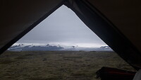Uitzicht op de Vatnajökul