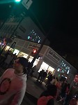 light show on building