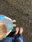 Voetjes in het water