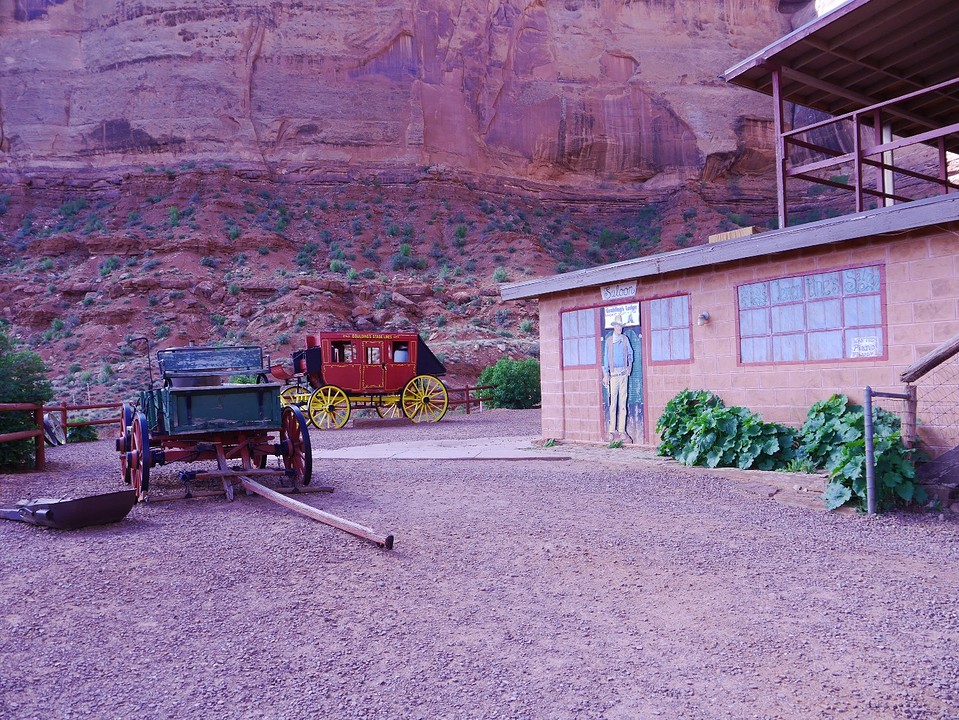 Het museum in Monument Valley