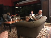 In de herenkamer