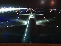 Landing in dubai