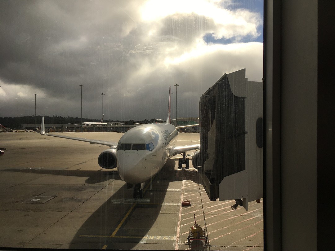 Onze melbourne vlucht naar alice