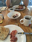 Our first brekkie.