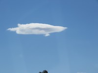 Aparte wolk in de outback