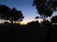 Zonsondergang in marla