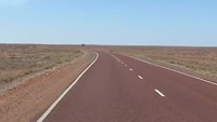 De eindeloosheid van de outback.