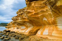 Painted cliffs
