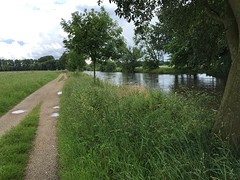 Fietsend langs de Rur