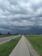 Donkere wolken aan de horizon