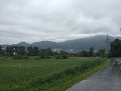 Da sind sie, die Alpen