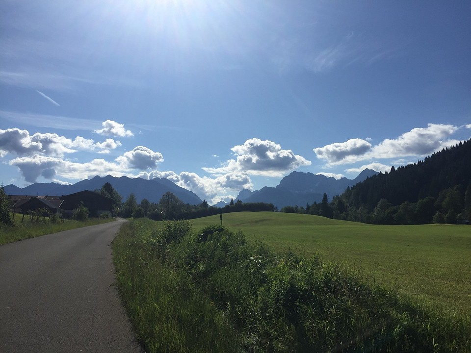 Garmisch achter me gelaten