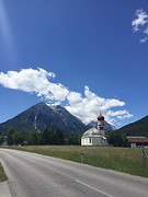 Hoog tussen de Alpen