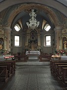 In het kerkje van Glorenza