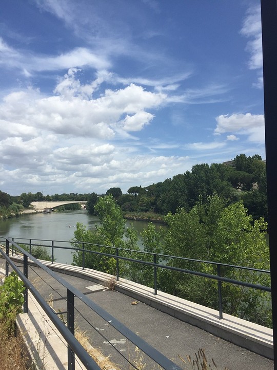 Een laatste blik op de Tiber
