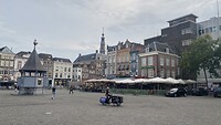 De markt in Den Bosch