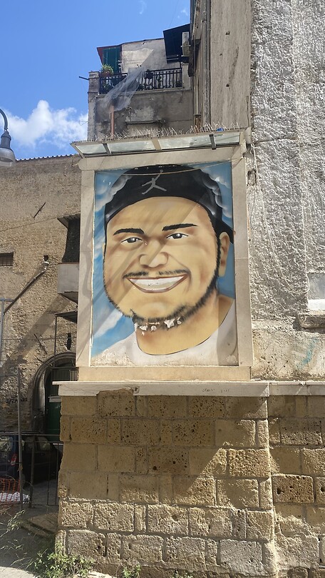Een hedendaagse fresco