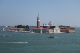 Het uitzicht vanuit het paleis van de Doge op San Gorgio