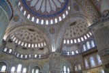 De blauwe moskee in Istanbul.
