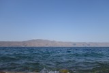 Zwemmen in het meer van Sevan.