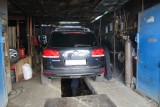 Een garage in Tbilissi.