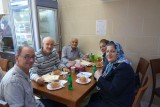 Hossein met zijn familie.