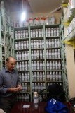 Een grossist in essentiële oliën om parfums te maken.