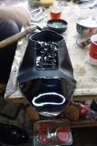 Zo begint het werk in hun atelier.