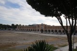 De uitgedroogde Zayandeh rivier in Isphahan.