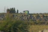 In de diepte zie je al de lagune.