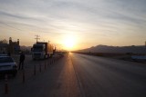 Zonsondergang in Tangrah.