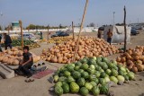 Watermeloenen en butternut.
