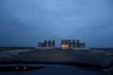 De poort van Sarakhs in Turkmenistan.