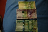 De (ongewilde) Turkmeense manat.