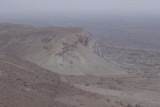 De rand van het Ustyurtplateau.