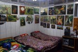 Mijn slaapkamer in Samarqand, als er stroom is.