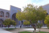De Ulugbeg madrassah waar je 8 jaar wetenschappen studeerde.