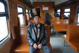 Met Hayondat in de trein van Kokand naar Farghona.