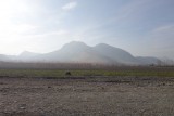 Een laatste foto van Oezbekistan in tegenlicht, net voor de grens.